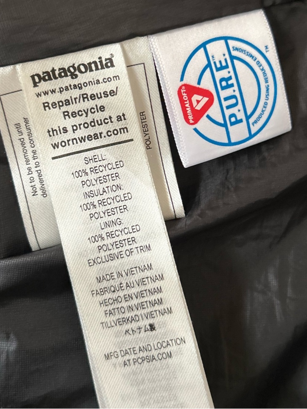 Patagonia Nano Puff Puffer Jacket Black XXL - Picture 7 of 10